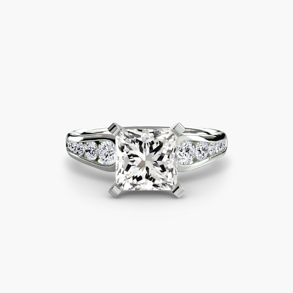 Solitaire with Pavé 2