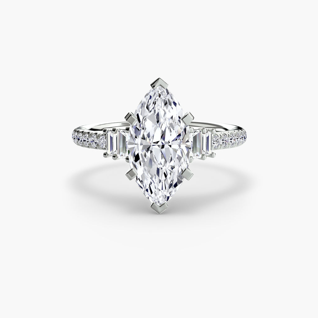 Solitaire with Pavé 4