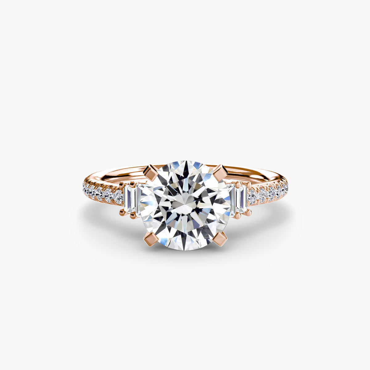 Solitaire with Pavé 4