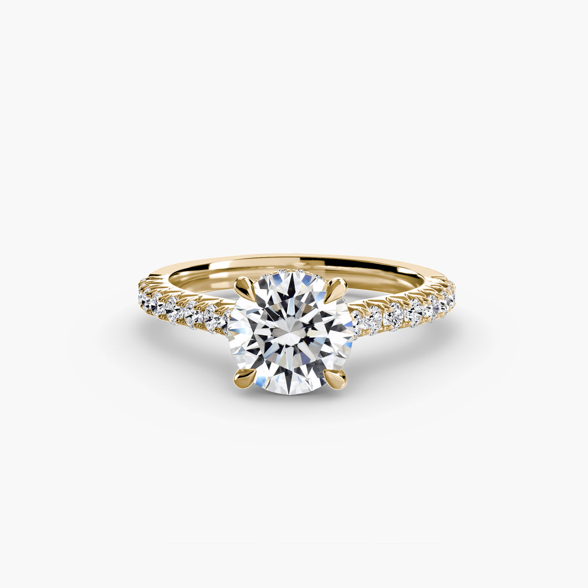 Solitaire with Pavé 5