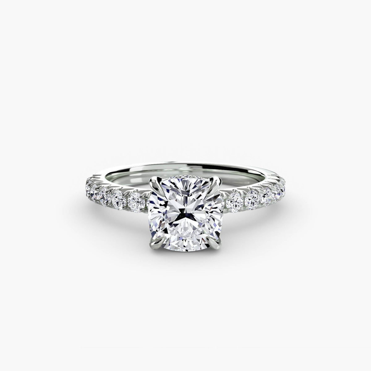 Solitaire with Pavé 6
