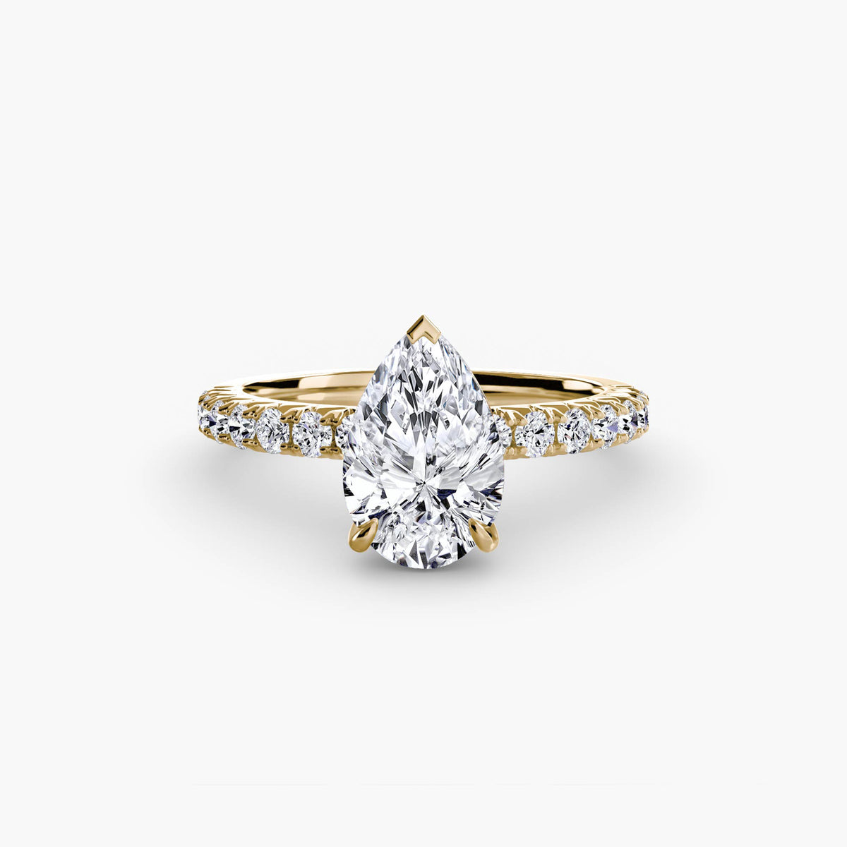 Solitaire with Pavé 6