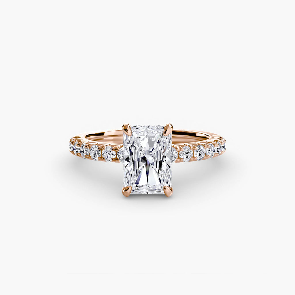Solitaire with Pavé 6