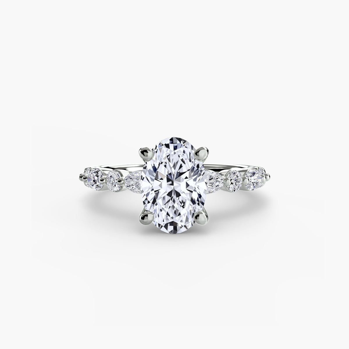 Solitaire with Eternity Pavé 2