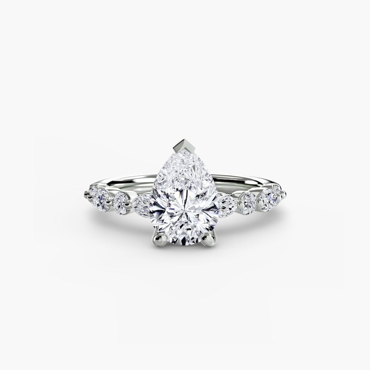 Solitaire with Eternity Pavé 2