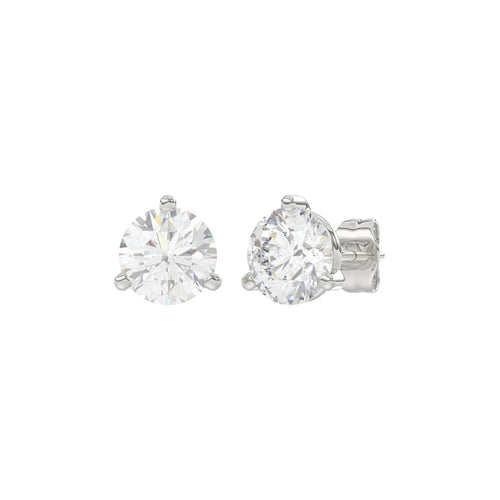 14K White Gold, angled view