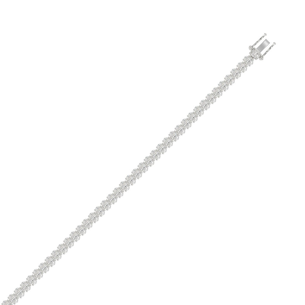 14K White Gold, top view