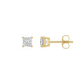 14K Yellow Gold, flat view