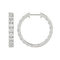 14K White Gold, flat view